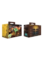 Steelplay Adventure Magic Wireless Controller For Nintendo Switch Brown And Purple