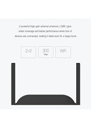 Xiaomi WiFi Extender Pro 300Mbps Amplifier WiFi Repeater Wifi Signal 2.4Ghz, MI-R03-ROUTER
