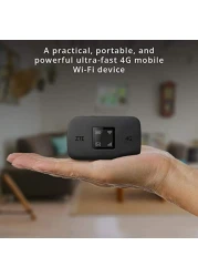 ZTE MF971RS 4G Mobile LCD Display WiFi Router With SIM Socket &amp; 2000mAh Removable Battery