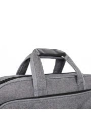 PARA JOHN Laptop Messenger Backpack - Laptop Messenger Bags Shoulder Backpack Handbag - Multipurpose Business Briefcase Vintage Travel Backpack - 17 Inch