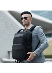 Arctic Hunter Durable Casual Daypack Water Resistant 23 L Computer Bag with Luggage Carry Strap Built in USB port and Anti-Theft pockets for Men and Women B00113C Black