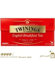 TWININGS ENGLISH BREAKFAST 25S