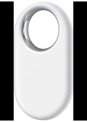 Smart Tag 2 (2023) Bluetooth + UWB, IP67 Water and Dust Resistant, Findable via App, 1.5 Year Battery Life -, Includes Carrying Pouch (White)