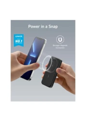 Anker 621 MagGo Magnetic Power Bank Black 5000mAh