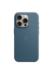 أبل غطاء فاين ووفن لهاتف آيفون 15 برو مع تقنية شحن ماغ سايف- أزرق محيط