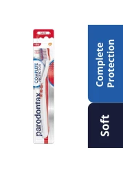 بارودينتكس فرشاة أسنان ناعمة للحماية الكاملة - أبيض