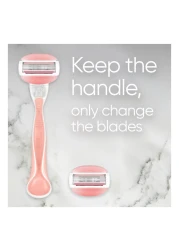 Gillette Venus Comfortglide Spa Breeze Razor with Cartridge Pack of 1