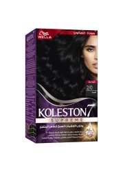 Wella Koleston Supreme Hair Color 2/0 Black