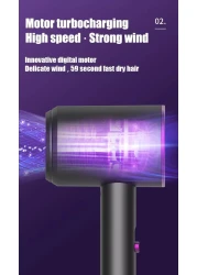 مجفف شعر قابل للطي عالي الأداء