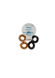 Xcluzive 4-Coiled Ponytails Small