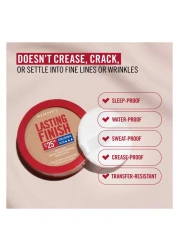Rimmel London Lasting Finish 25H Hyaluronic Acid Matte Finish Compact Powder Foundation, 002 Pearl, 7g