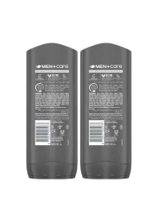 Dove Men+Care Purifying Cleanser Charcoal and Clay 3in1 400ml Pack of 2