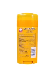Arm &amp; Hammer Ultra Max Unscented Solid Antiperspirant Deodorant Stick Clear 73g