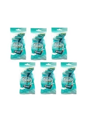 Dorco Touch 3 System Disposable 4 Razors Blue Pack of 2