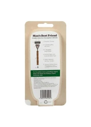 بول دوغ مجموعة شفرات وشفرات الخيزران الأصلية للعناية بالبشرة 2 قطع - بيج