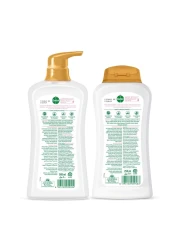 ديتول أكتيف بوتاني جل الإستحمام وغسول الجسم المضاد للبكتيريا بخلاصة ماء الورد والكركديه 500 ملل + 250 ملل