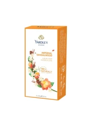 Yardley Sandalwood Luxury Soap Yellow 100g Pack of 3