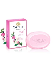ياردلي صابون الورد الإنجليزي الفاخر 100 غرام حزمة من 3 قطع -وردي-