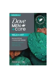 دوف مين+كير كلين كومفورت صابون منظف للإسترخاء مع زيت الأوكالبتوس والسدر 141 غرام