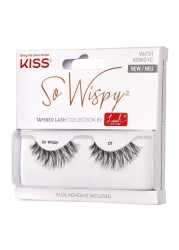 Kiss So Wispy Tapered False Eyelashes KSW01C Black
