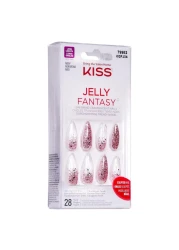 كيس جيلي فانتازي أظافر إصطناعية - شفاف 28 قطعة KGFJ04C