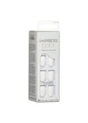 Kiss Impress Colour Press-On Manicure False Nails KIMC019C Frosting
