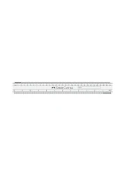 Faber-Castell Lineal Ruler Clear 30cm
