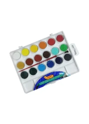Jovi Water Colours with Brush Multicolour 19 PCS