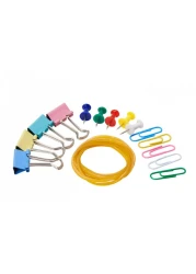 Aiwanto Stationary Set All in One Stationary Paper Pins Binder Clips Stamp Pins