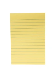 3 أم بوست إت 660 أوراق ملاحظات لاصقة 6x4 بوصة 100 قطعة - أصفر كناري