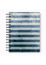 Loud Universe Spiral Notebook Blue Lanes Hard Cover Notebook with Premium High Quality Paper A5 Size