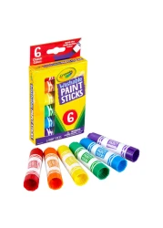 Crayola Washable Paint Sticks CY546207 6 PCS