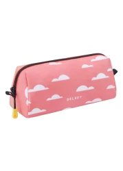 Delsey Top Zip 1 Compartment Bag BTS23 Pink Print