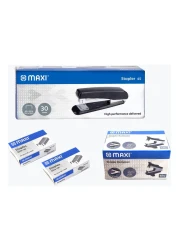 ماكسي دباسة 45 30 ورقة مع مزيل دبابيس ودبابيس 26/6-1 متر 2 قطعة