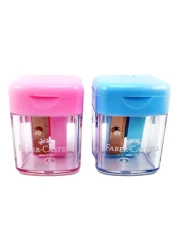 فابر كاستل مبراة بعلبة صغيرة لأقلام الباستيل ، 4 قطع