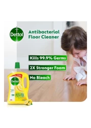 Dettol 3X Antibacterial Power Floor Cleaner Lemon 3L+1.8L