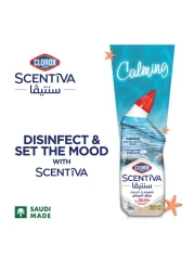 Clorox Scentiva Toilet Cleaner, Calming Red Sea Breeze Scent, 709ml