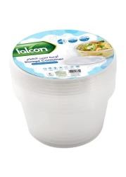 فالكون حاوية تخزين متعددة الأغراض مع غطاء - شفاف 450 ملل 5 قطع