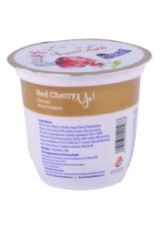 الروابي زبادي الكرز الاحمر مخفوق كامل الدسم 130 غرام