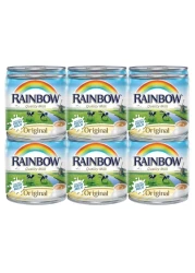 رينبو حليب بفيتامين D مبخر 170غرام حزمة من 12