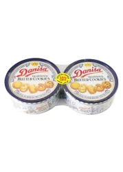 Danisa Traditional Butter Cookies, 375g Pack of 2