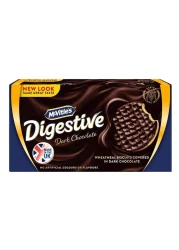 McVitie's Digestive Dark Chocolate Covered Wheatmeal Biscuits 200g Pack of 2