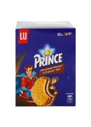 برنس كوكيز بنكهة الشوكولاته 38غرام حزمة من 12