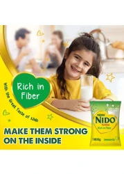 Nestle Nido Fortified Milk Powder Rich In Fiber Pouch 1800g