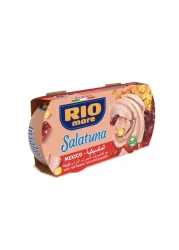 ريو ماري سلطة التونة المكسيكية مع الفاصوليا الحمراء والذرة والفلفل، 160 غرام، حزمة من 2