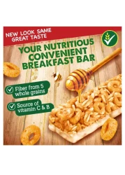 نستله تشيريوس ألواح حبوب الإفطار بالعسل ٢٢ غرام، عبوة من ٦ قطع