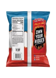رافلز رقائق بنكهة فلامين هوت، 184 غرام