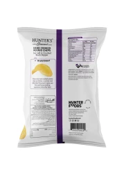 Hunter's Gourmet Sea Salt and Crushed Black Pepper Hand Cooked Potato Chips, 125g