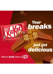 Nestle KitKat 4 Finger Milk Chocolate Wafer, 35.5g Pack of 6
