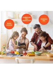 Afia Pure Sunflower Oil Enriched with Vitamins A, D and Zinc Bottle, 2.9L